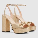 Gucci Women’s Horsebit platform sandal - Image 6